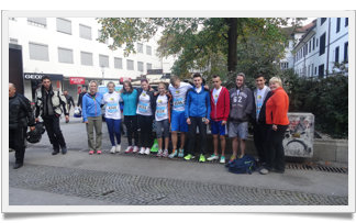 Naši dijaki na 19. ljubljanskem maratonu